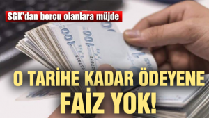 Borcu olanlar dikkat! O tarihe kadar ödeyene faiz yok