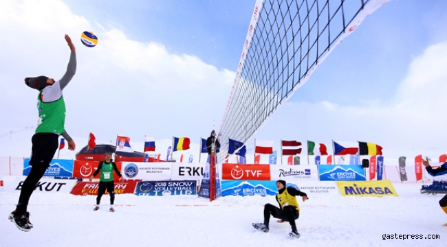 Kar Voleybolu Avrupa Kupası Türkiye Ayağı Yine Erciyes’te 