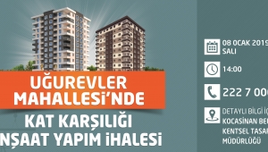 KOCASİNAN’DA DÖNÜŞÜM İÇİN İHALE VAKTİ