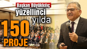 150. Yılda 150 Proje TANITIMINA YOĞUN İLGİ