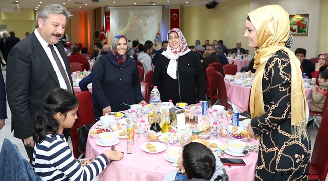 Başkan Palancıoğlu "Gönüller iftar yemeğinde buluştu"