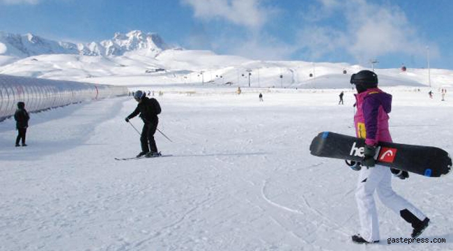 Erciyes, 22 bin yabancı turisti ağırladı