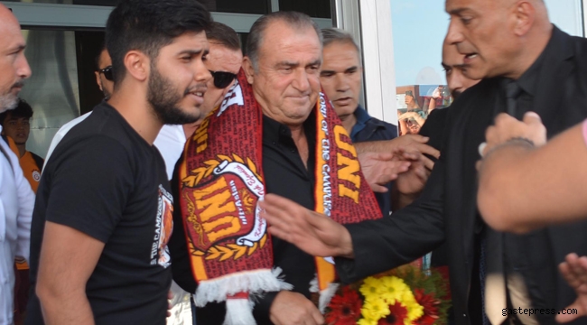 Galatasaray kafilesi, Kayseri'ye geldi!