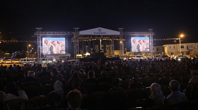 Talas'ta Yaz akşamları "Sinema Günleri" ile geçti!