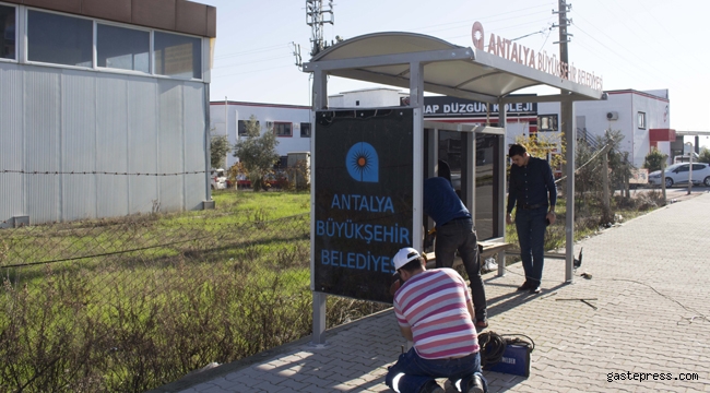 Antalya Büyükşehir’den Serik’e 2 yeni durak yapıldı!