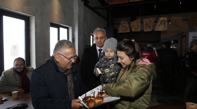 Başkan Büyükkılıç; Erciyes’e çıktı, incelemelerde bulundu.