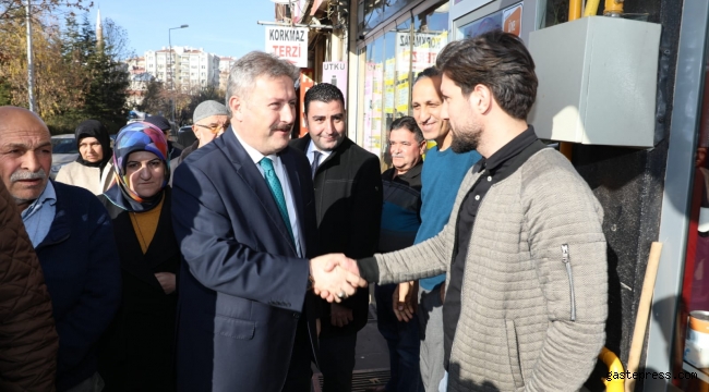 Başkan Palancıoğlu, İldem Esnafını Gezdi, Ruhsat Verdi