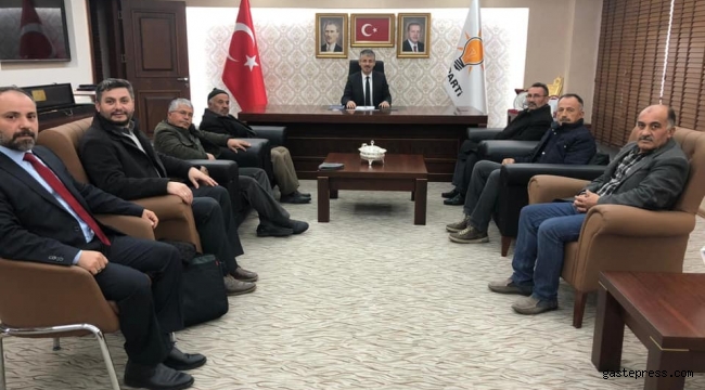 Kayseri Ak Parti İl Başkanlığına Ziyaretler Devam Ediyor