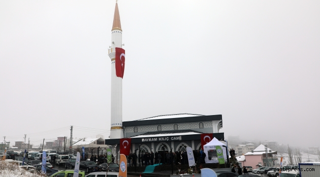 Talas Bayram Kılıç Camii İbadete Açıldı