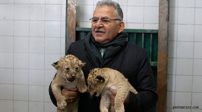 Başkan Büyükkılıç, Aslan Yavrularıyla