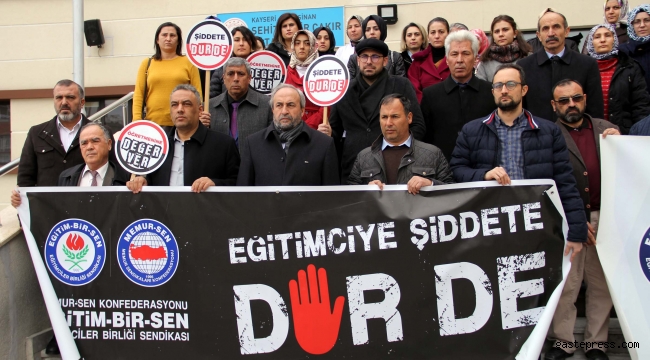 Kayseri'de öğretmene veli darbına soruşturma