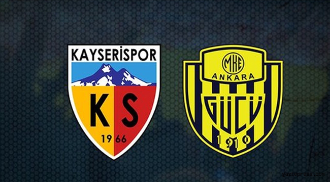 Kayserispor ve Ankaragücü arasındaki kritik mücadele!