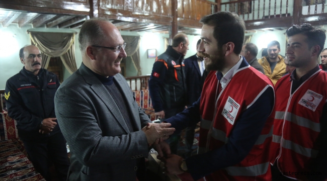 Sivas Belediye Başkanı Hilmi Bilgin İsimsiz Kahramanları Unutmadı