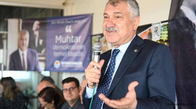 Adana Büyükşehir Belediye Başkanı Zeydan Karalar'dan muhtarlara önemli ve samimi mesajlar