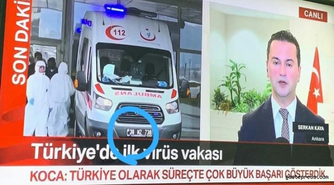 Kayseri İl Sağlık Müdürü Ramazan Benli, ''Bu görüntü geçen hafta çekilmiştir.''