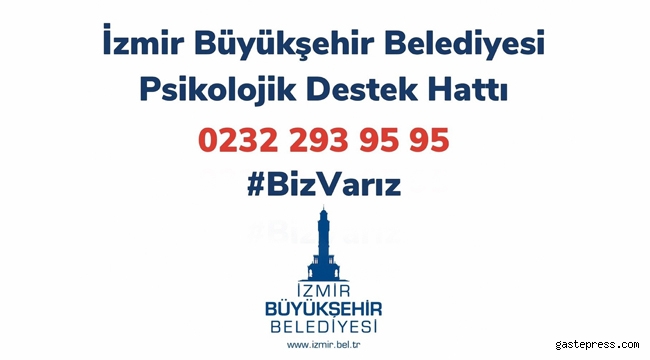 İzmir’de psikolojik destek hattı yardım için devrede!