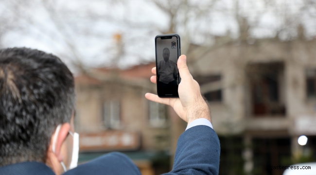 Kayseri Talas Belediye Başkanı Mustafa Yalçın, Zabıta Ekiplerin Telefonla Tebrik etti.