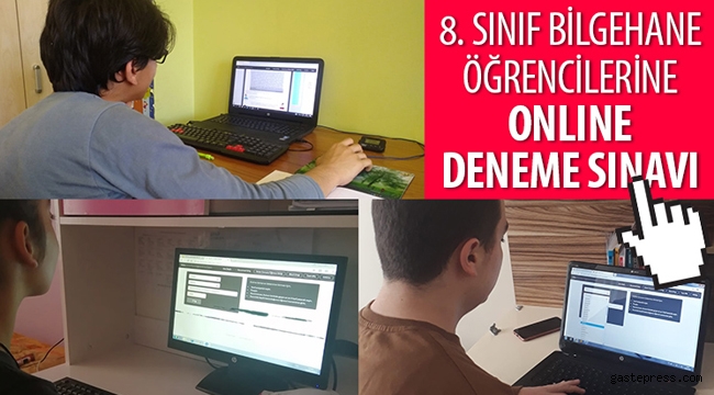 Konya Belediyesinden 8. Sınıf Bilgehane Öğrencilerine Online Deneme Sınavı!