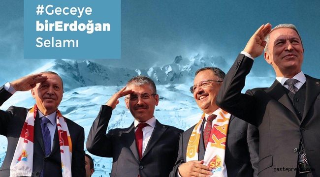 Ak Parti Kayseri İl Başkanlığı'ndan Sosyal Medya'da hashtag çalışması!