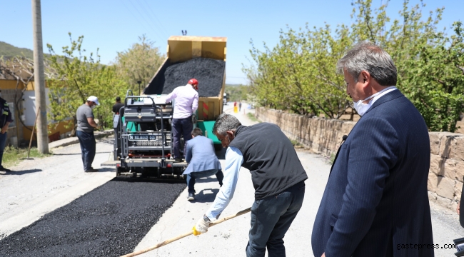 Kayseri Melikgazi Belediyesi Yeni Finişeri İle İşin Süresini En Aza İndirdi