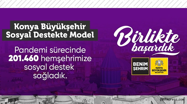 Konya Büyükşehir: "Sosyal Yardım Seferberliğimiz Türkiye’ye Örnek Oldu!"