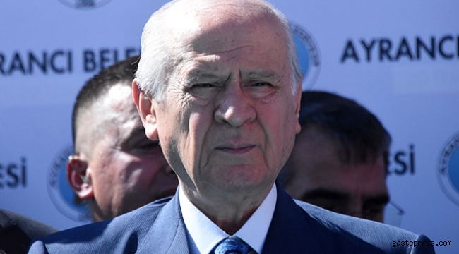 MHP Lideri Devlet Bahçeli'den erken seçim açıklaması