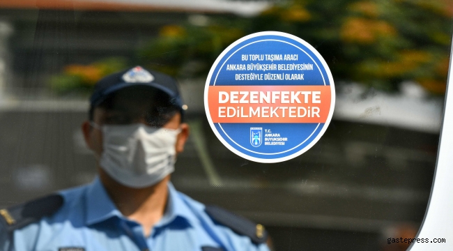 Ankara Zabıtası Toplu Taşıma Araçlarında Sticker Uygulaması Başlattı!