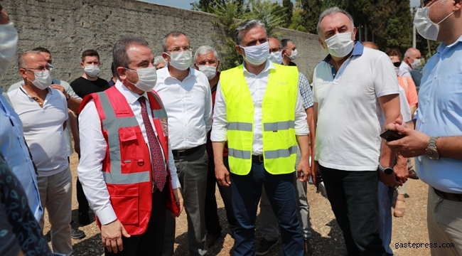 Antalya Büyükşehir Belediyesi Kırcami’de ilk kazmayı vurdu!