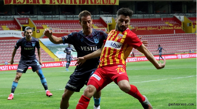 Hes Kablo Kayserispor mucizeyi gerçekleştiremedi!