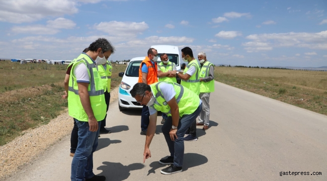 Kütahya'da Eskişehir'deki Beton Yolları Görmeye Geldi!