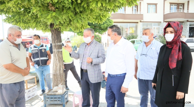 Kayseri Develi İlçe Protokolü Tedbirleri Denetlemeye Devam Ediyor!