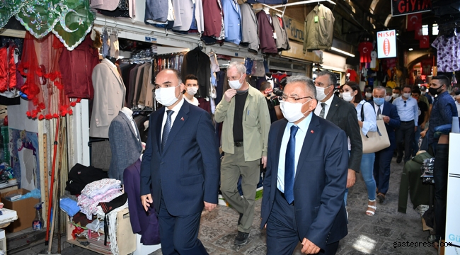 Kayseri Valisi ve Memduh Başkan'dan "Pandemi Mücadelesinde Hassasiyet" Çağrısı!