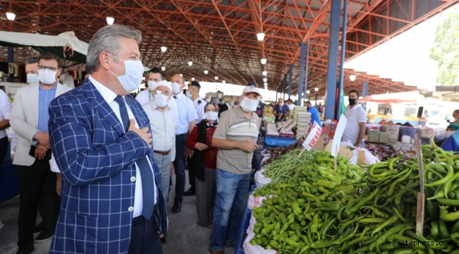 Melikgazi'de Maske, Sosyal Mesafe ve Temizlik Tam Not Aldı!