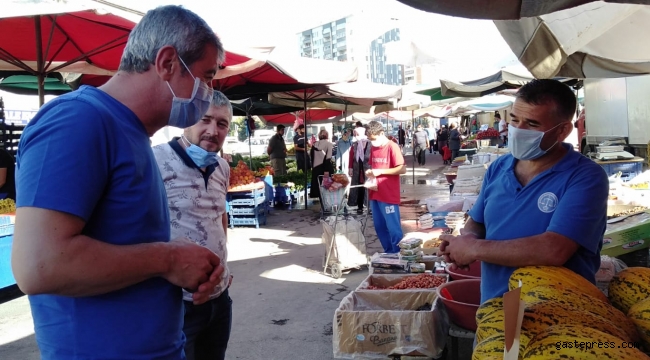 İYİ Partili Kazım Yücel Pazar Esnafını ve Alışveriş Yapmaya Gelen Halkın Sorunlarını Dinledi!