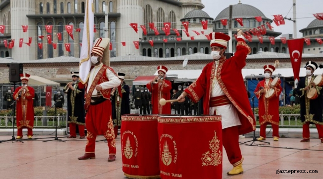 6 Ekim İstanbul'un Kurtuluşu Taksimde Kutlandı!