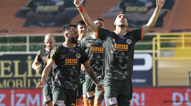 Alanyaspor, Hatayspor maçında gol yağmuru vardı!