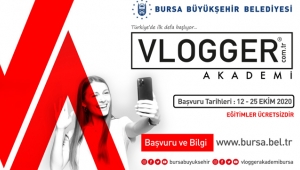 Bursa'da, Vlogger Akademisi başlıyor!