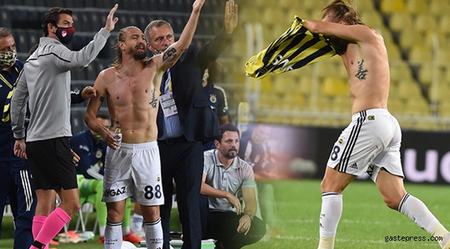 Caner Erkin'in Fenerbahçe formasını yere atması taraftarı kızdırdı!