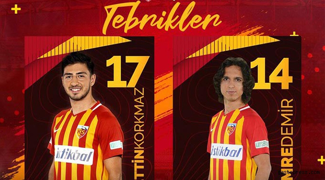 Emre Demir ve Nurettin Korkmaz'a milli davet!