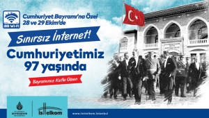 İBB’den Cumhuriyet Bayramı'nda Sınırsız İnternet!