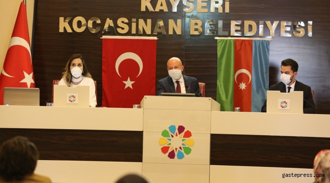 Kayseri Kocasnan Belediyesi Meclis Toplantısında Azerbaycan'a Tam Destek!