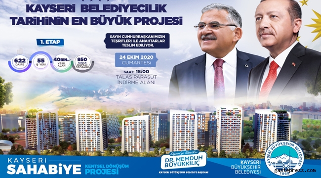 Kayseri Sahabiye Mahallesi'nde Muhteşem Dönüşüm!