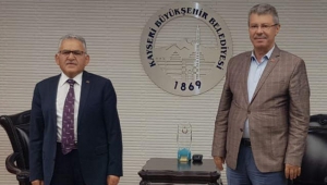 Kayseri Şeker'de Başkan Hüseyin Akay, Memduh Büyükkılıç ve Şaban Çopuroğlu’nu ziyaret etti!