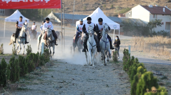 Kayseri Talas Belediyesi'nin Cumhuriyet Kupası Atlı Dayanıklılık Yarışmaları Nefes Kesti!