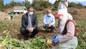 Tokat Valisi Ozan Balcı Pancar Söktü ve Kitap Dağıttı!