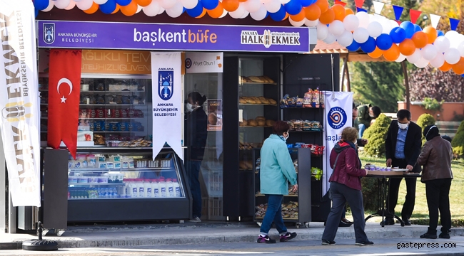 Ankara'da Başkent Market'ten Sonra İlk Başkent Büfe de Hizmete Girdi!