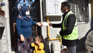 İzmir Bornova Belediyesi'nden yarım milyon maske!