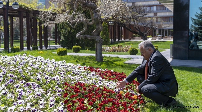 Kayseri Büyükşehir Belediye Başkanı Memduh Büyükkılıç'ın Yeşil Alan Hassasiyeti!