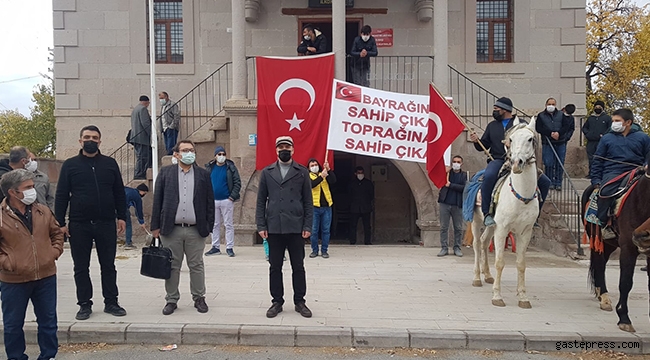 Kayseri'de taş ocağı eylemi!