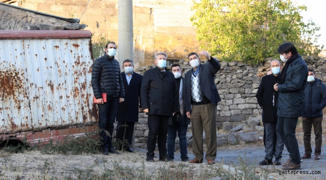 Kayseri Melikgazi Belediye Başkanı Mustafa Palancıoğlu, Germir Mahallesinde İncelemelerde Bulundu!